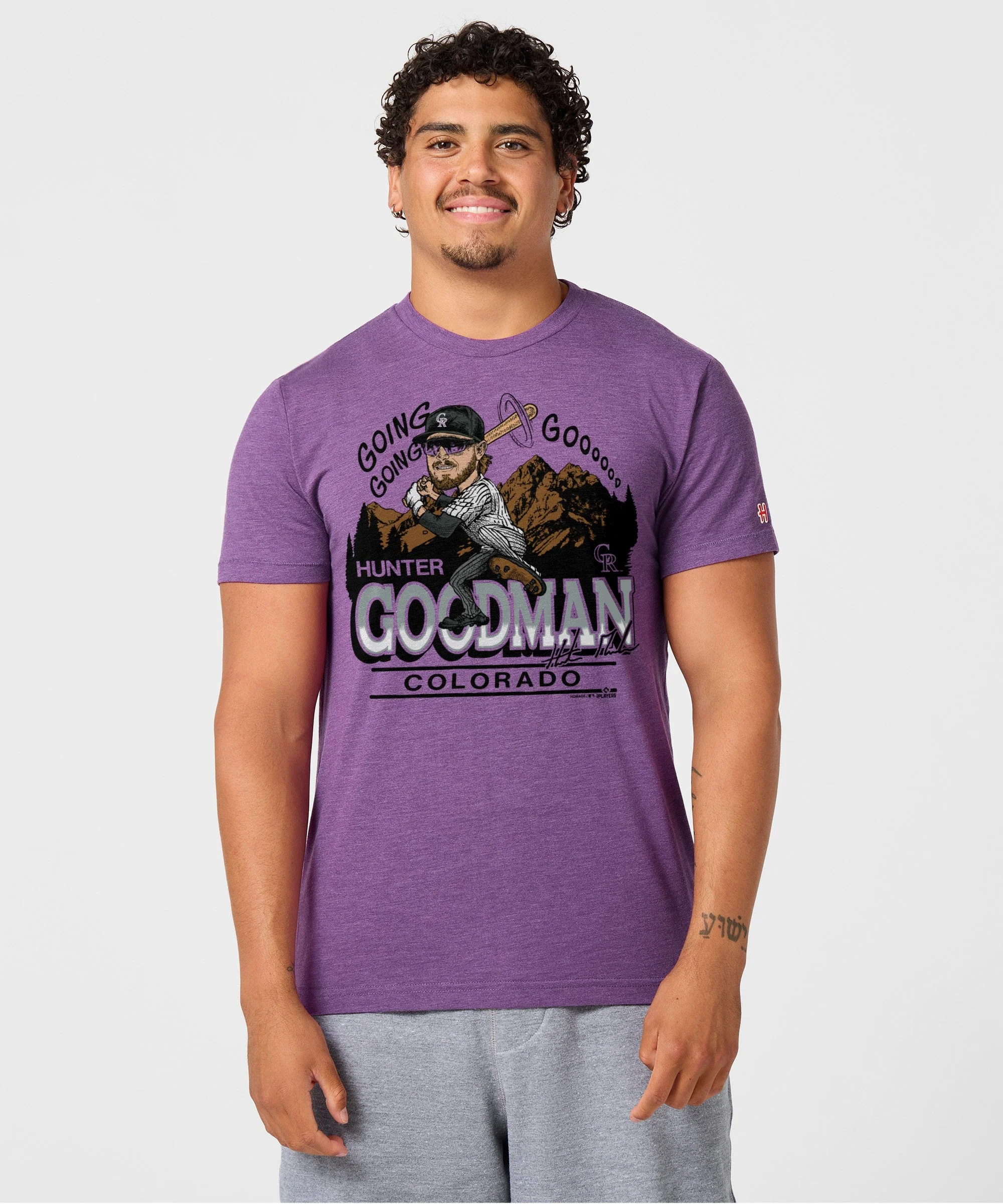 Rockies Hunter Goodman Signature - Image 3